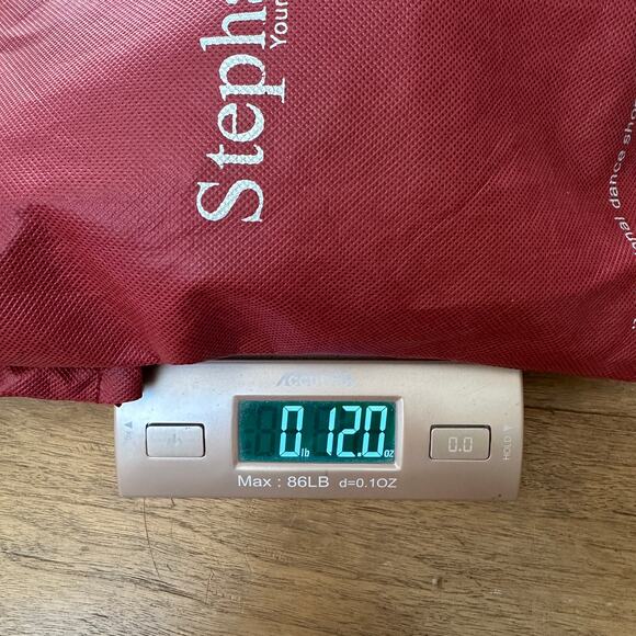 Stephanie Professional Ballroom dancing shoes 3" heel black suede satin 7 - Picture 13 of 13